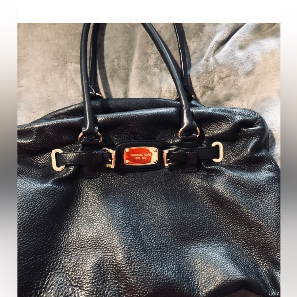 COPY - Michael Kors black leather purse